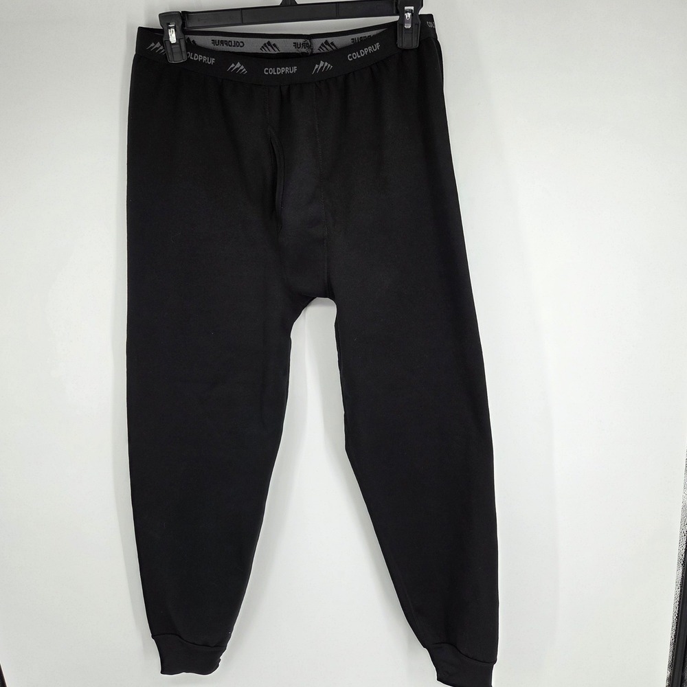 ColdPruf Mens Base Layer Thermal Pants Black XL 85B BK Performance Leggings NEW